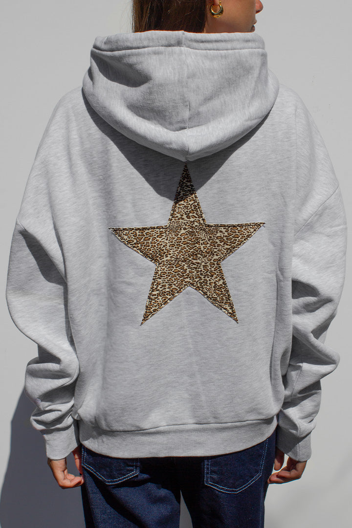 Leopard Star Hoodie