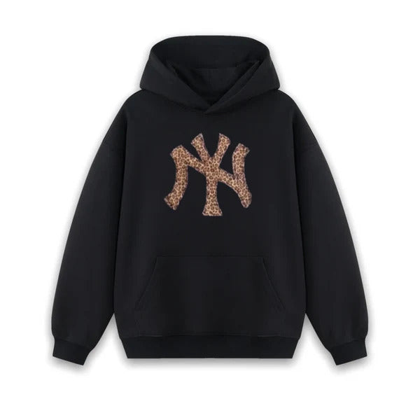 Viral NY Leopard Hoodie